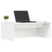 Birou montat pe perete Alb 80 x 45 x 30 cm Lemn compozit - WALTI WALTI