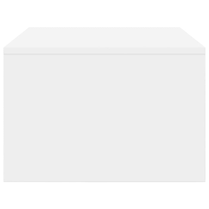 Birou montat pe perete Alb 80 x 45 x 30 cm Lemn compozit - WALTI WALTI