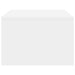 Birou montat pe perete Alb 80 x 45 x 30 cm Lemn compozit - WALTI WALTI