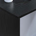 Birou montat pe perete Pe perete Stejar Negru 80 x 45 x 30 cm - WALTI WALTI