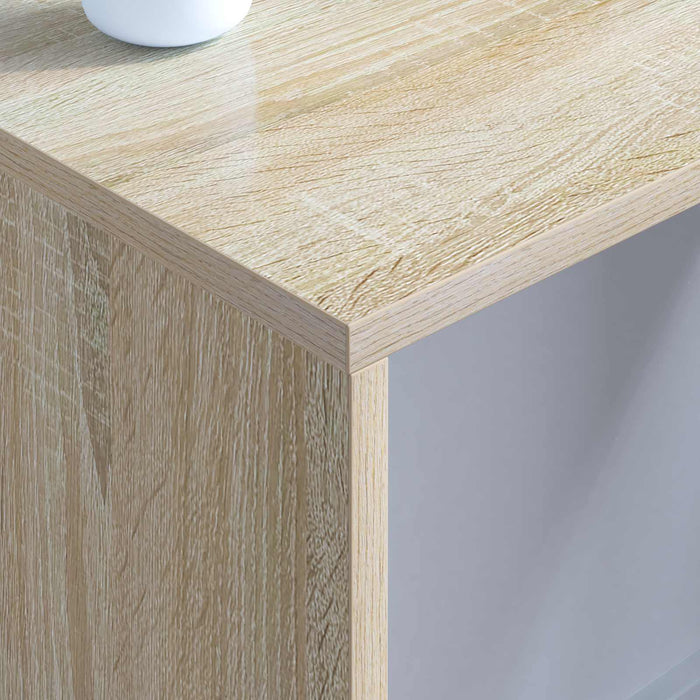 Birou montat pe perete Pe perete Stejar Sonoma 80 x 45 x 30 cm - WALTI WALTI