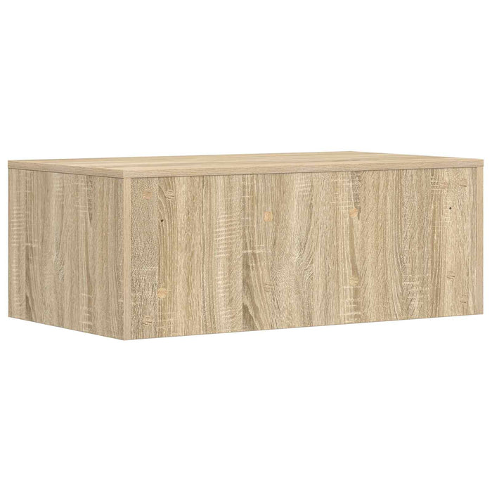 Birou montat pe perete Pe perete Stejar Sonoma 80 x 45 x 30 cm - WALTI WALTI