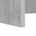 Birou montat pe perete Pe perete Gri din beton 80 x 45 x 30 cm - WALTI WALTI