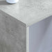 Birou montat pe perete Pe perete Gri din beton 80 x 45 x 30 cm - WALTI WALTI