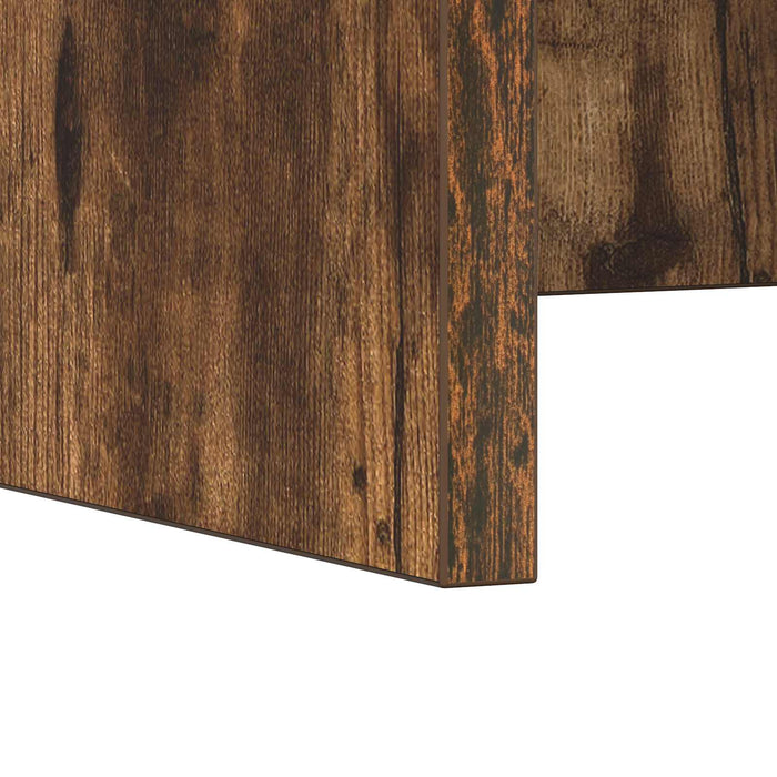 Birou montat pe perete Pe perete Stejar fumuriu 80 x 45 x 30 cm - WALTI WALTI