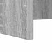 Birou montat pe perete Gri Sonoma 80 x 45 x 30 cm Lemn compozit - WALTI WALTI