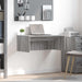 Birou montat pe perete Gri Sonoma 80 x 45 x 30 cm Lemn compozit - WALTI WALTI