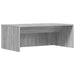 Birou montat pe perete Gri Sonoma 80 x 45 x 30 cm Lemn compozit - WALTI WALTI