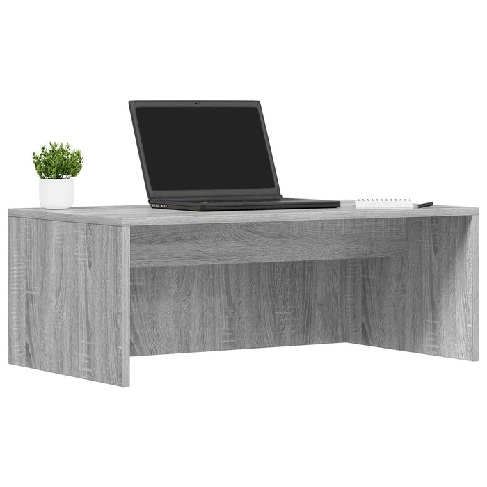 Birou montat pe perete Gri Sonoma 80 x 45 x 30 cm Lemn compozit - WALTI WALTI
