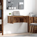 Birou montat pe perete Lemn Vechi 80 x 45 x 30 cm Lemn compozit - WALTI WALTI