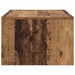 Birou montat pe perete Lemn Vechi 80 x 45 x 30 cm Lemn compozit - WALTI WALTI