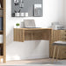 Birou montat pe perete Stejar Artizanal 80 x 45 x 30 cm - WALTI WALTI