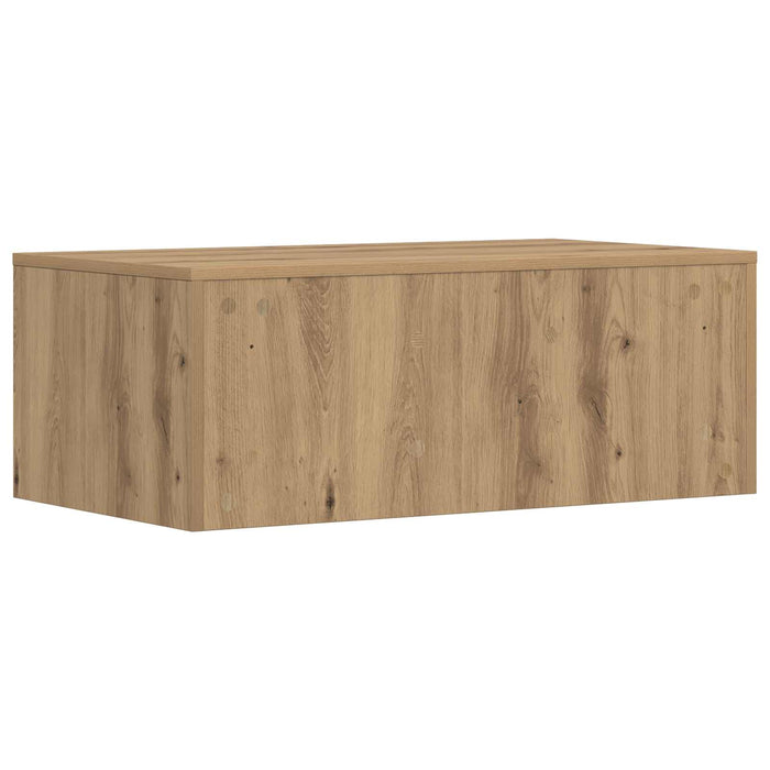 Birou montat pe perete Stejar Artizanal 80 x 45 x 30 cm - WALTI WALTI
