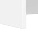 Birou montat pe perete Alb 100 x 45 x 30 cm Lemn compozit - WALTI WALTI