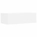 Birou montat pe perete Alb 100 x 45 x 30 cm Lemn compozit - WALTI WALTI