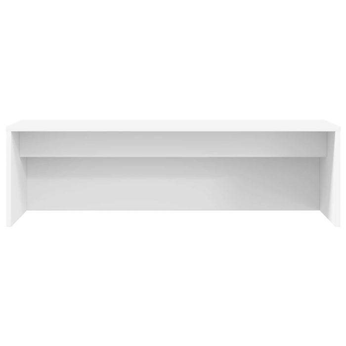 Birou montat pe perete Alb 100 x 45 x 30 cm Lemn compozit - WALTI WALTI