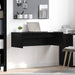 Birou montat pe perete Pe perete Stejar Negru 100 x 45 x 30 cm - WALTI WALTI
