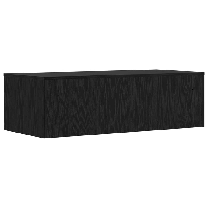 Birou montat pe perete Pe perete Stejar Negru 100 x 45 x 30 cm - WALTI WALTI