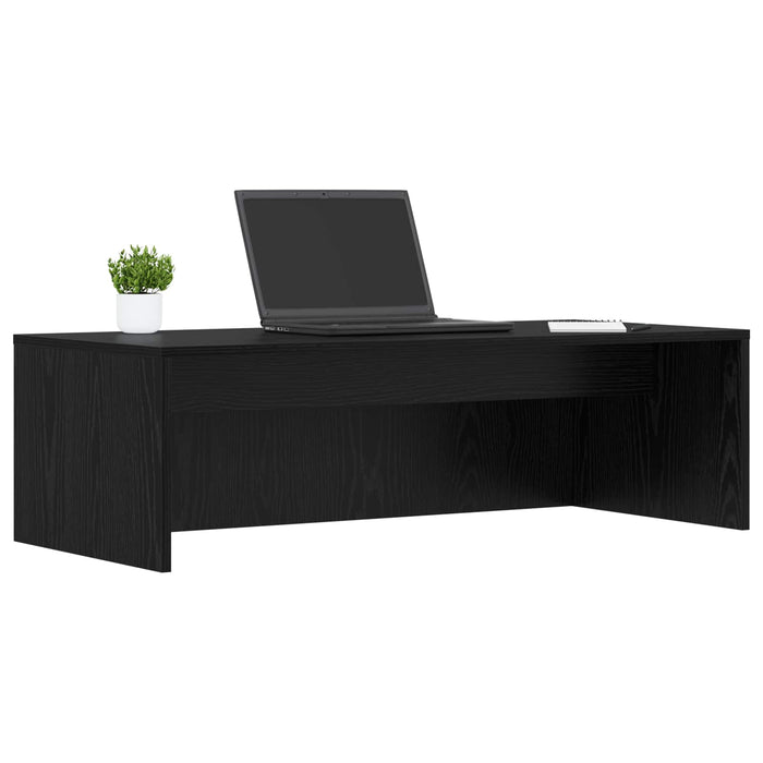 Birou montat pe perete Pe perete Stejar Negru 100 x 45 x 30 cm - WALTI WALTI