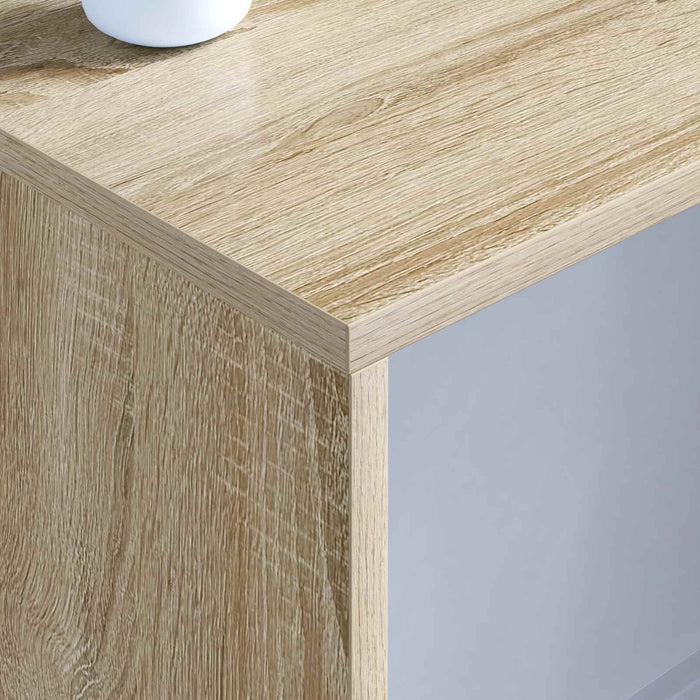 Birou montat pe perete Pe perete Stejar Sonoma 100 x 45 x 30 cm - WALTI WALTI