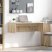 Birou montat pe perete Pe perete Stejar Sonoma 100 x 45 x 30 cm - WALTI WALTI