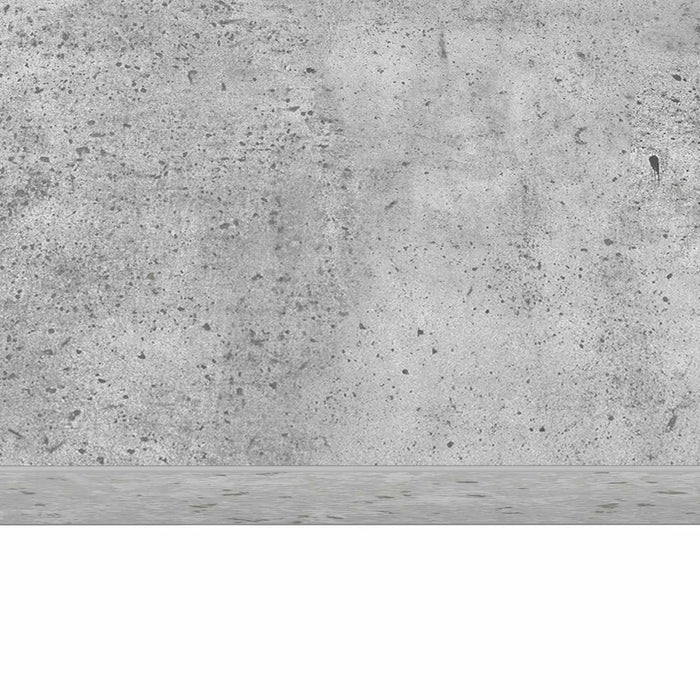 Birou montat pe perete Pe perete Gri din beton 100 x 45 x 30 cm - WALTI WALTI
