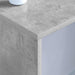 Birou montat pe perete Pe perete Gri din beton 100 x 45 x 30 cm - WALTI WALTI
