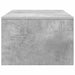 Birou montat pe perete Pe perete Gri din beton 100 x 45 x 30 cm - WALTI WALTI