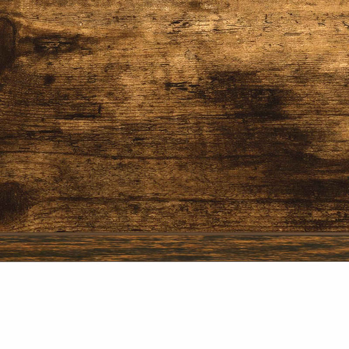 Birou montat pe perete Stejar fumuriu 100 x 45 x 30 cm - WALTI WALTI