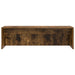 Birou montat pe perete Stejar fumuriu 100 x 45 x 30 cm - WALTI WALTI