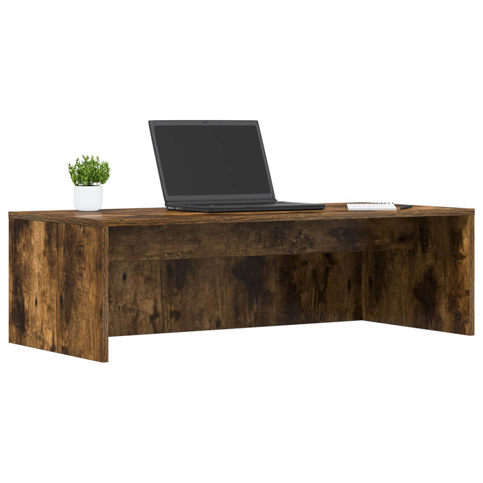 Birou montat pe perete Stejar fumuriu 100 x 45 x 30 cm - WALTI WALTI