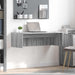 Birou montat pe perete Pe perete Gri Sonoma 100 x 45 x 30 cm - WALTI WALTI