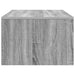 Birou montat pe perete Pe perete Gri Sonoma 100 x 45 x 30 cm - WALTI WALTI