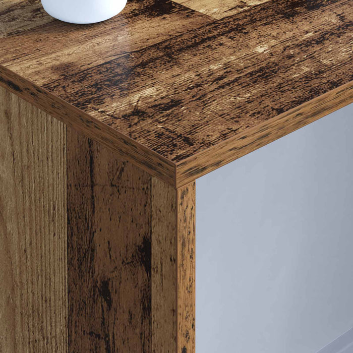 Birou montat pe perete Pe perete Lemn Vechi 100 x 45 x 30 cm - WALTI WALTI