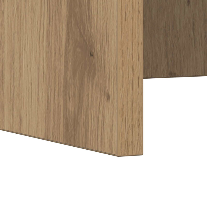 Birou montat pe perete Stejar Artizanal 100 x 45 x 30 cm - WALTI WALTI
