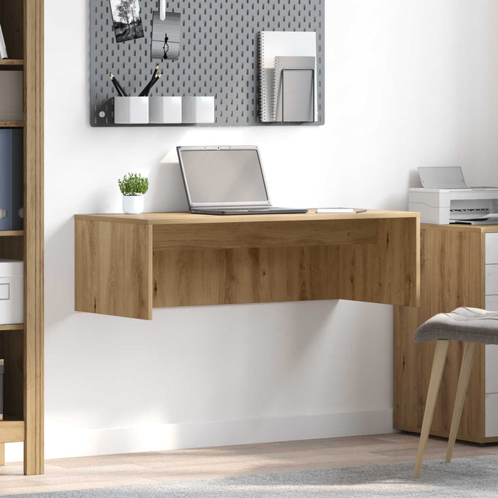 Birou montat pe perete Stejar Artizanal 100 x 45 x 30 cm - WALTI WALTI