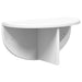 Raft de perete 2 pcs Alb 38 x 19 x 19 cm Lemn compozit - WALTI WALTI