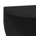 Raft de perete Pe perete Negru 38 x 19 x 19 cm Lemn compozit - WALTI WALTI