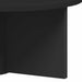 Raft de perete Pe perete Negru 38 x 19 x 19 cm Lemn compozit - WALTI WALTI