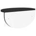 Raft de perete Pe perete Negru 38 x 19 x 19 cm Lemn compozit - WALTI WALTI