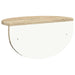 Raft de perete Pe perete 2 pcs Stejar Sonoma 38 x 19 x 19 cm - WALTI WALTI