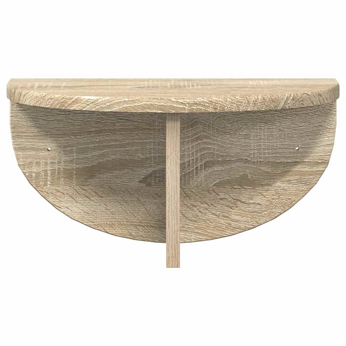 Raft de perete Pe perete 2 pcs Stejar Sonoma 38 x 19 x 19 cm - WALTI WALTI