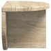 Raft de perete Pe perete 2 pcs Stejar Sonoma 38 x 19 x 19 cm - WALTI WALTI