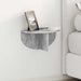 Raft de perete Pe perete 2 pcs Gri din beton 38 x 19 x 19 cm - WALTI WALTI