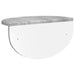 Raft de perete Pe perete 2 pcs Gri din beton 38 x 19 x 19 cm - WALTI WALTI