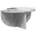Raft de perete Pe perete 2 pcs Gri din beton 38 x 19 x 19 cm - WALTI WALTI