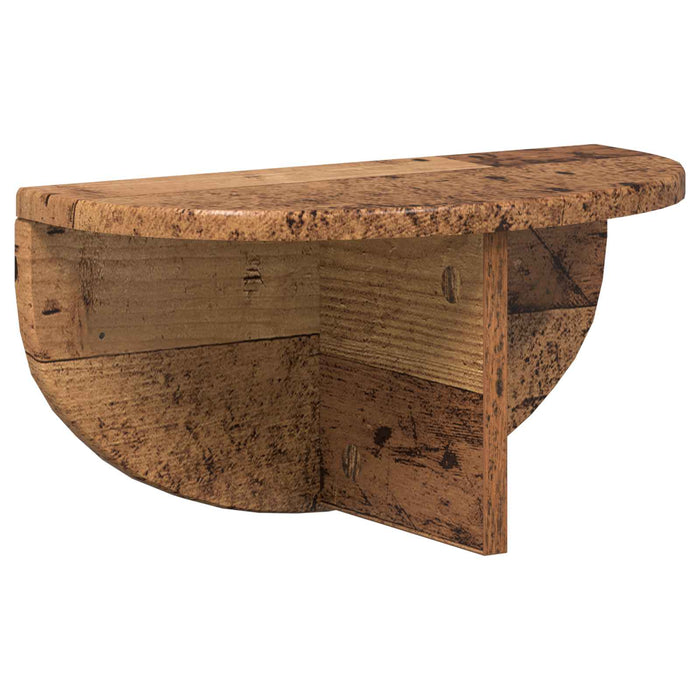 Raft de perete Lemn vechi 38 x 19 x 19 cm Lemn compozit - WALTI WALTI