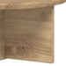 Raft de perete Stejar Artizanal 38 x 19 x 19 cm Lemn compozit - WALTI WALTI
