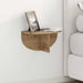 Raft de perete Stejar Artizanal 38 x 19 x 19 cm Lemn compozit - WALTI WALTI