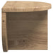 Raft de perete Pe perete 2 pcs Stejar Artizanal 38 x 19 x 19 cm - WALTI WALTI
